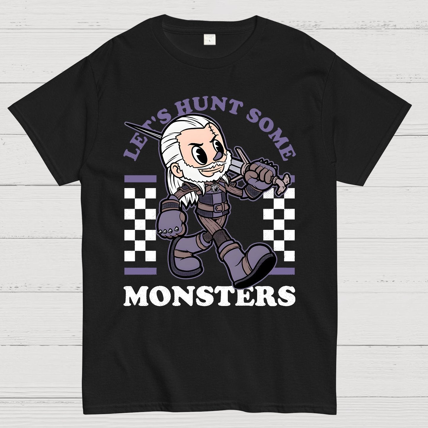 Hunt Some Monsters Geek T-Shirt