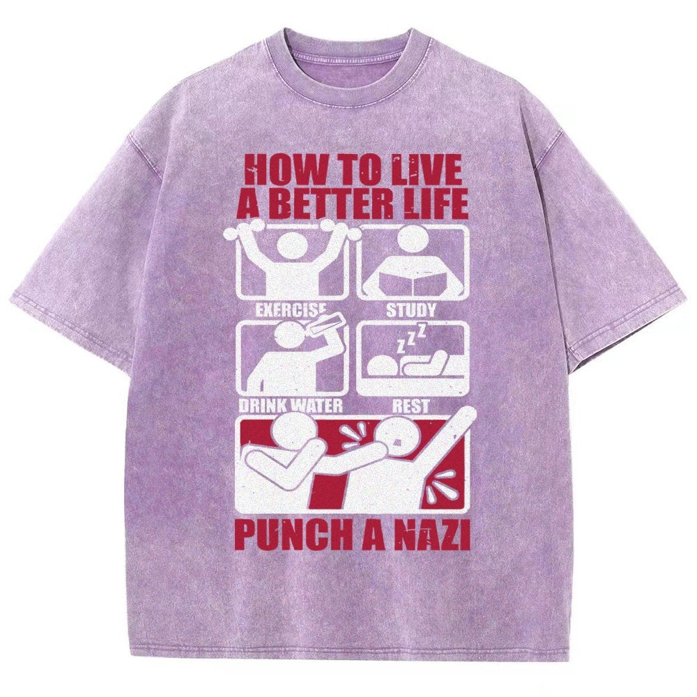 How To Have A Better Life Vintage Distressed T-shirt