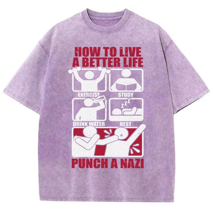 How To Have A Better Life Vintage Distressed T-shirt
