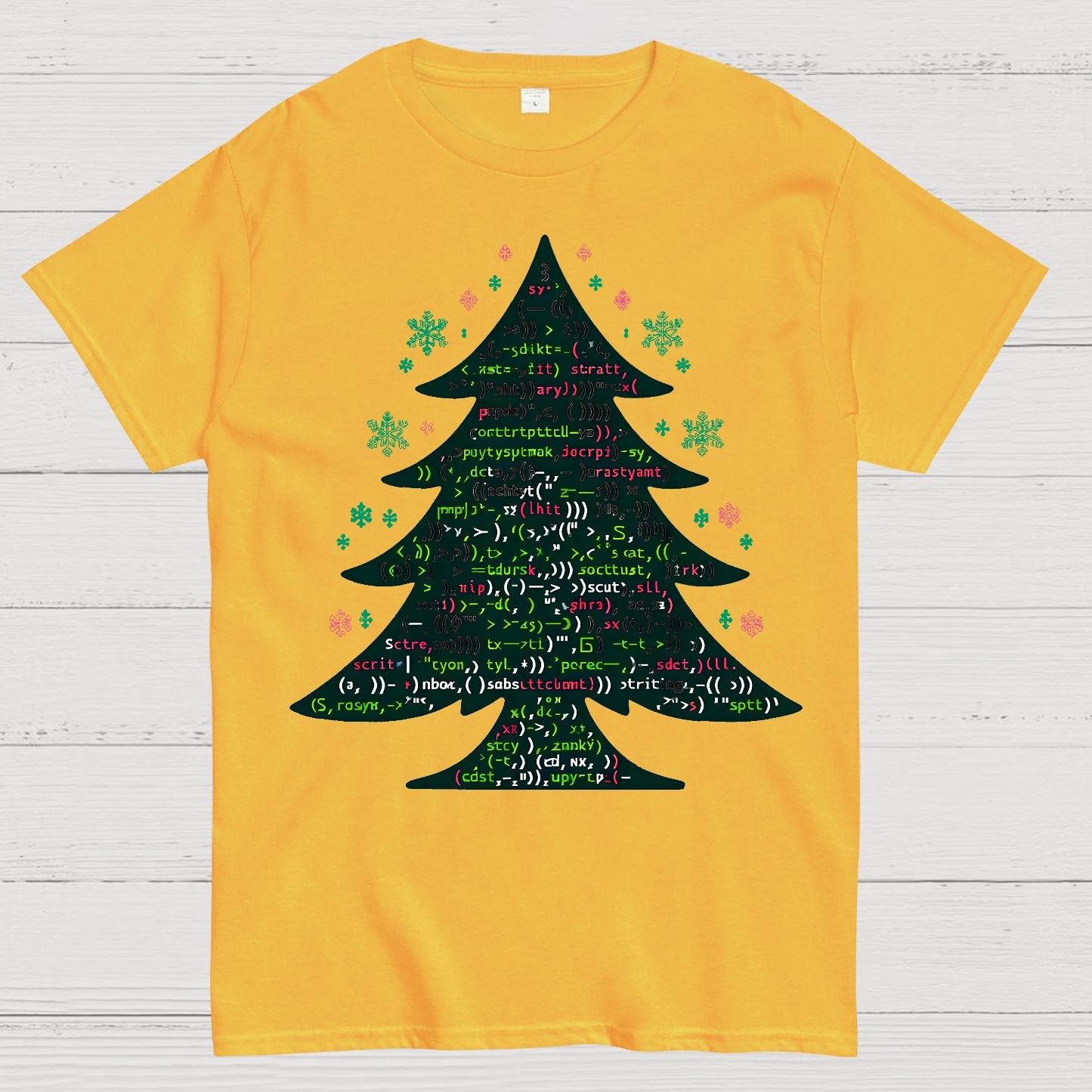 A Programmer's Christmas Tree Geek T-Shirt