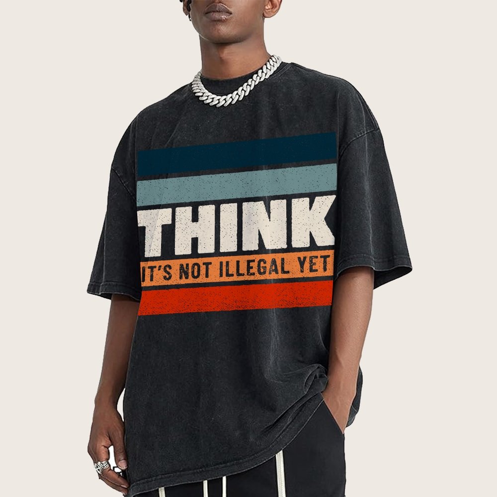 Think – Still Legal Vintage Distressed T-shirt