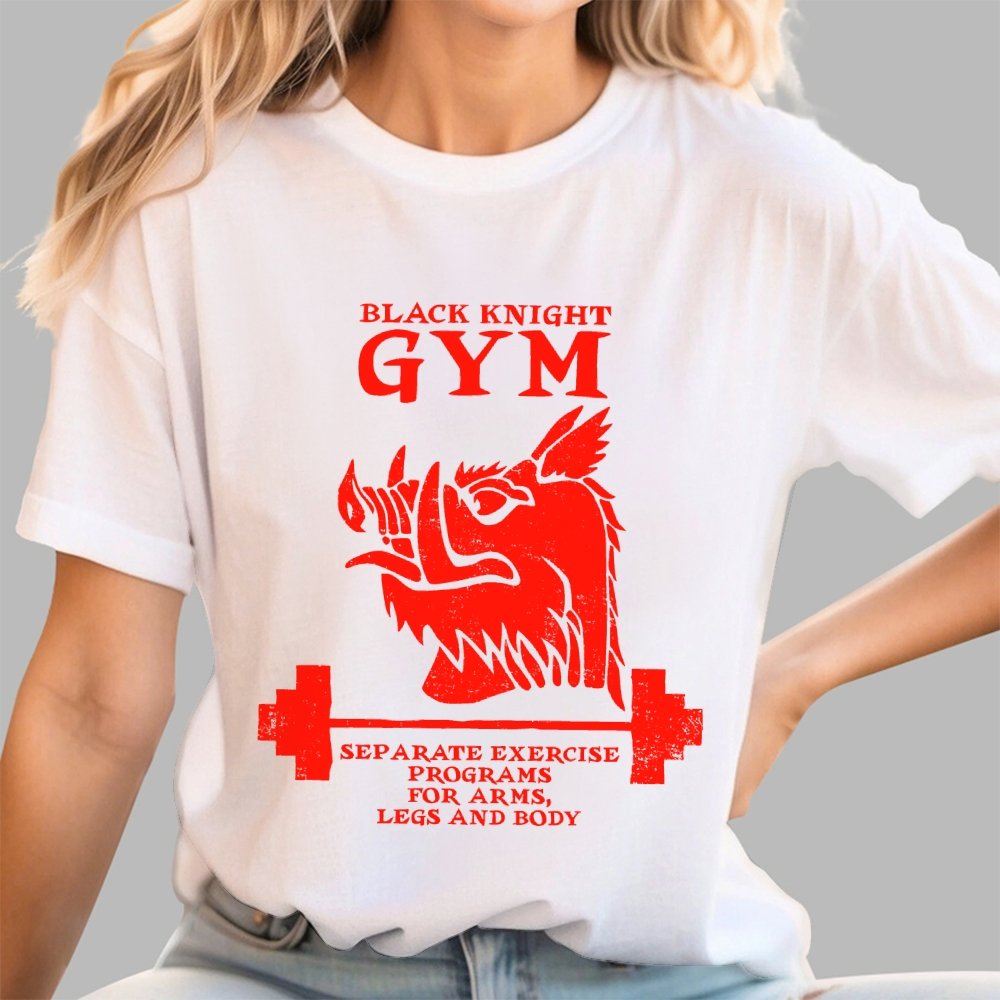Black Knight Gym Geek T-Shirt