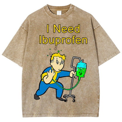 I Need One More Ibuprofen Vintage Distressed T-shirt