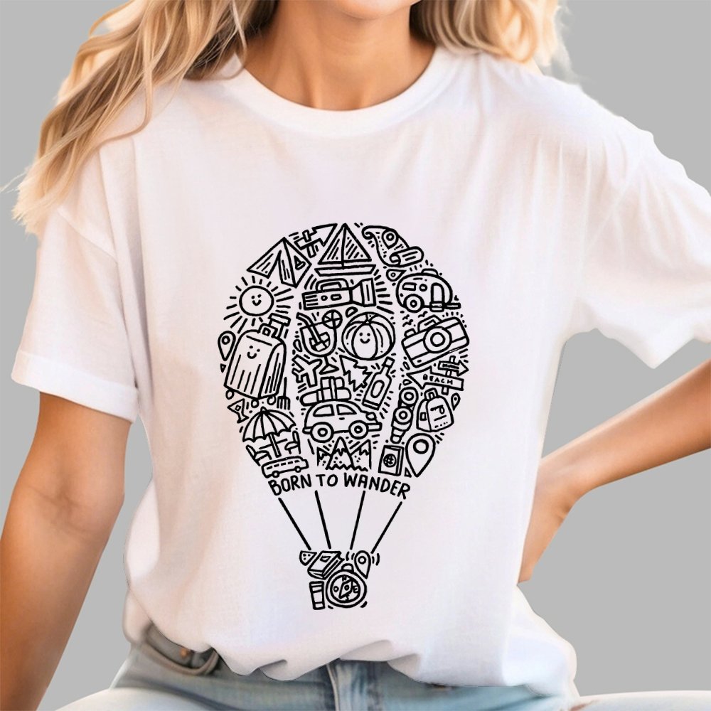 Born to Wander Geek T-Shirt