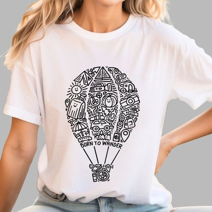 Born to Wander Geek T-Shirt