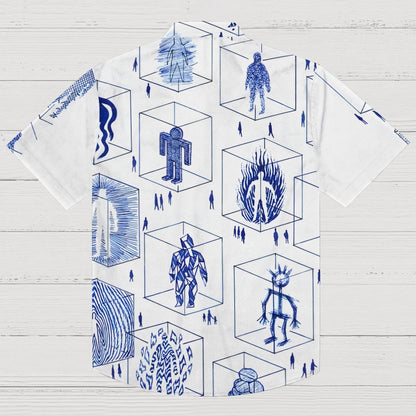 Grid Game Geek Hawaiian Shirt