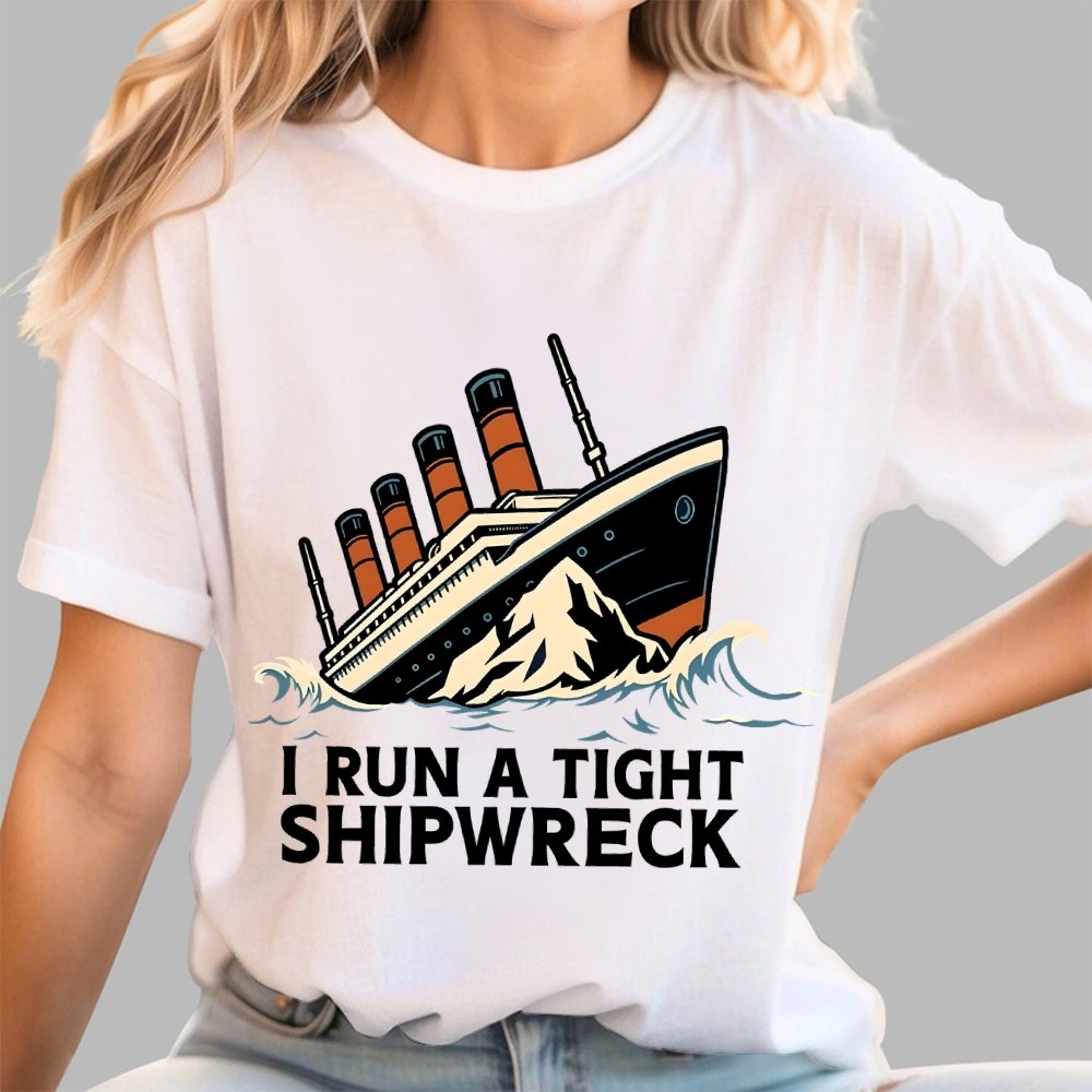 Tight Shipwreck Geek T-Shirt