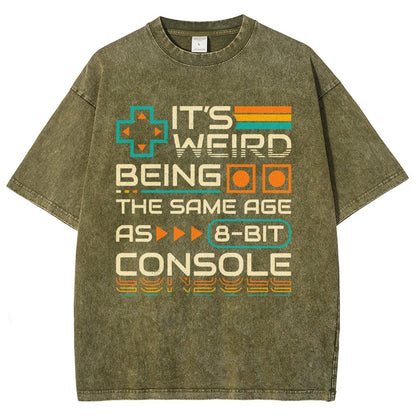 8-Bit Aged Vintage Distressed T-shirt