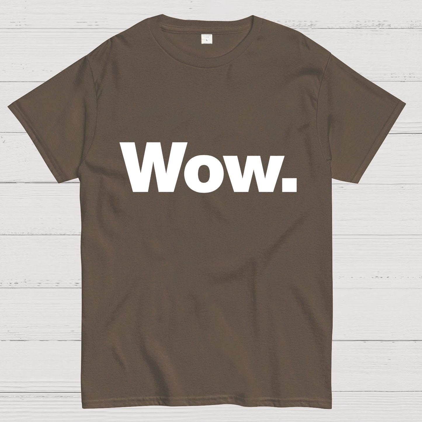 Wow. Classic Geeky T-Shirt