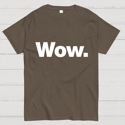 Wow. Classic Geeky T-Shirt