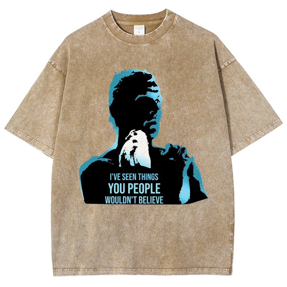 I've Seen Things You People Wouldn't Believe Vintage Distressed T-shirt
