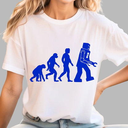 From Ape To Robot Geek T-Shirt