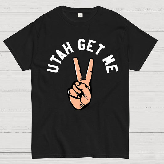 Utah Get Me Two Ocean Wave's Surf Shop Geek T-Shirt