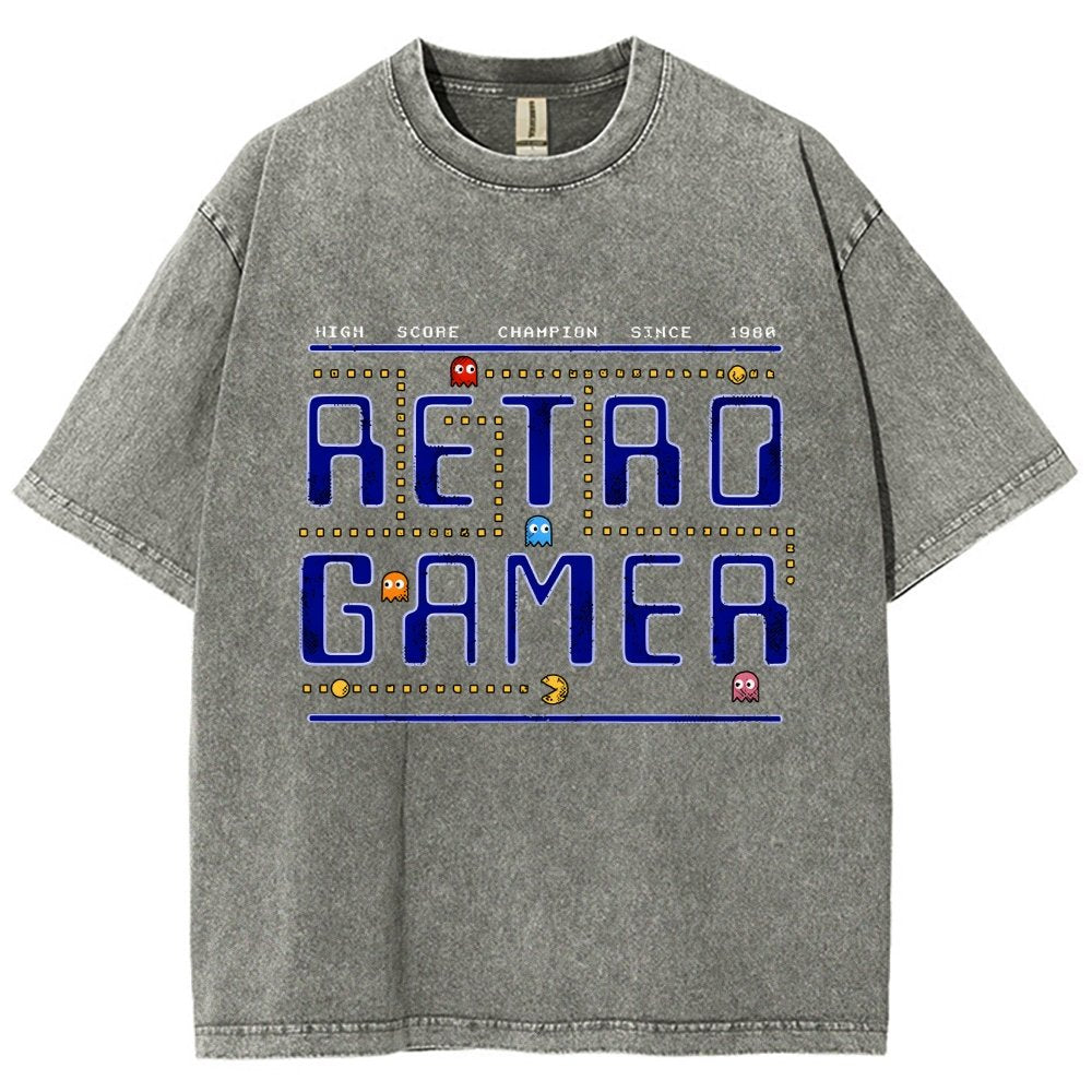 Retro Gamer Vintage Distressed T-shirt