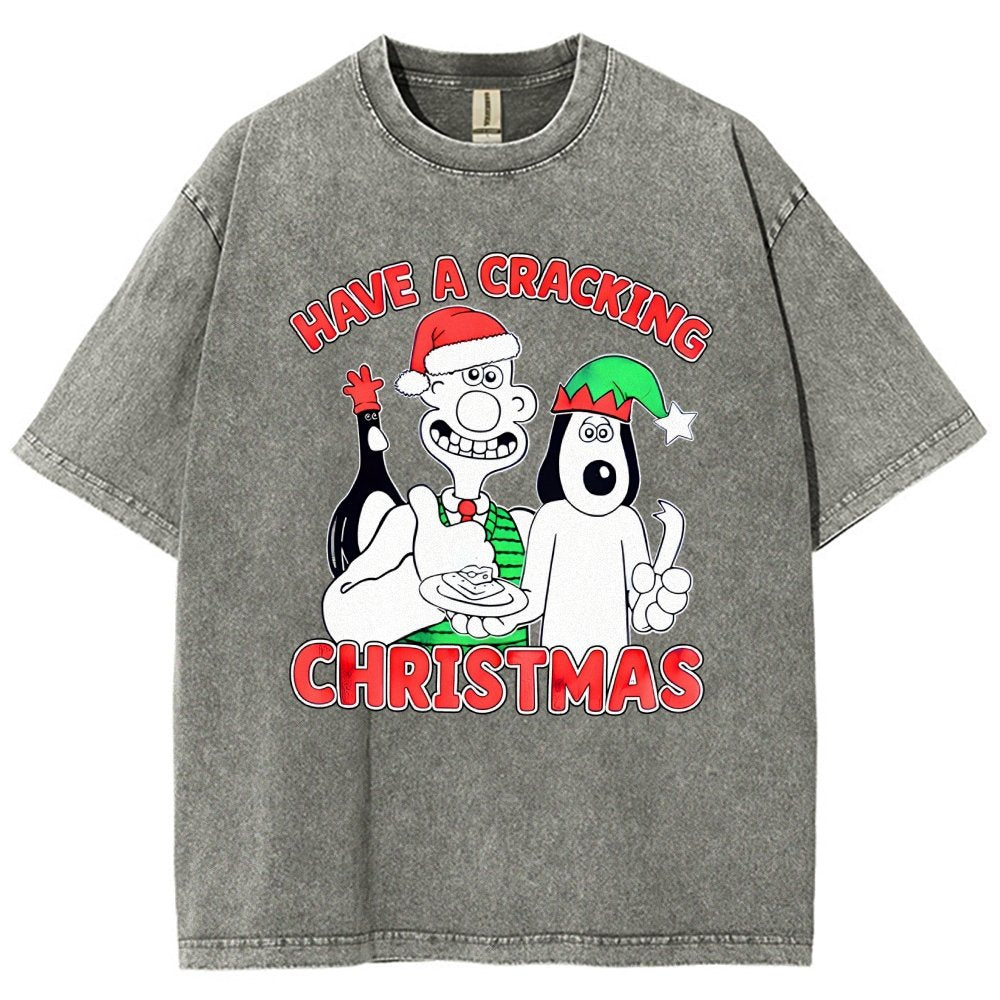 Have a Cracking Christmas Vintage Distressed T-shirt