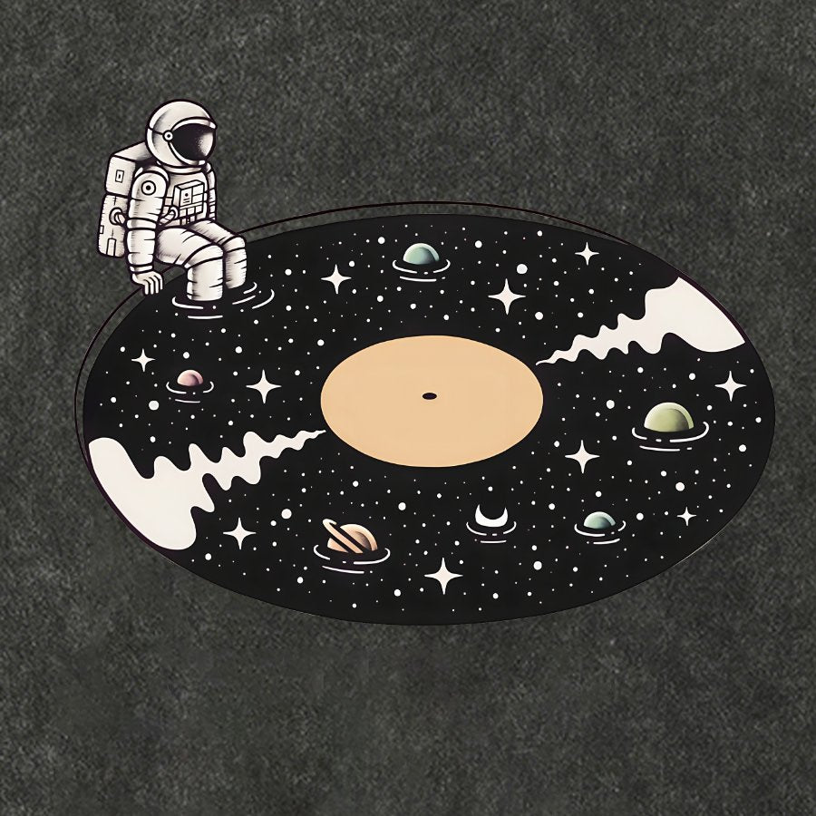 Cosmic Sound Vintage Distressed T-shirt