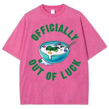 Out of Luck Vintage Distressed T-shirt