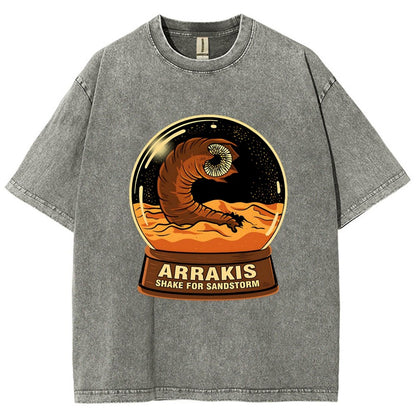Spice Globe Souvenir Vintage Distressed T-shirt