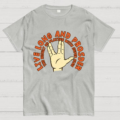 The Result Of Playing With Super Glue Geek T-Shirt