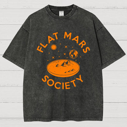 Flat Mars Vintage Distressed T-shirt