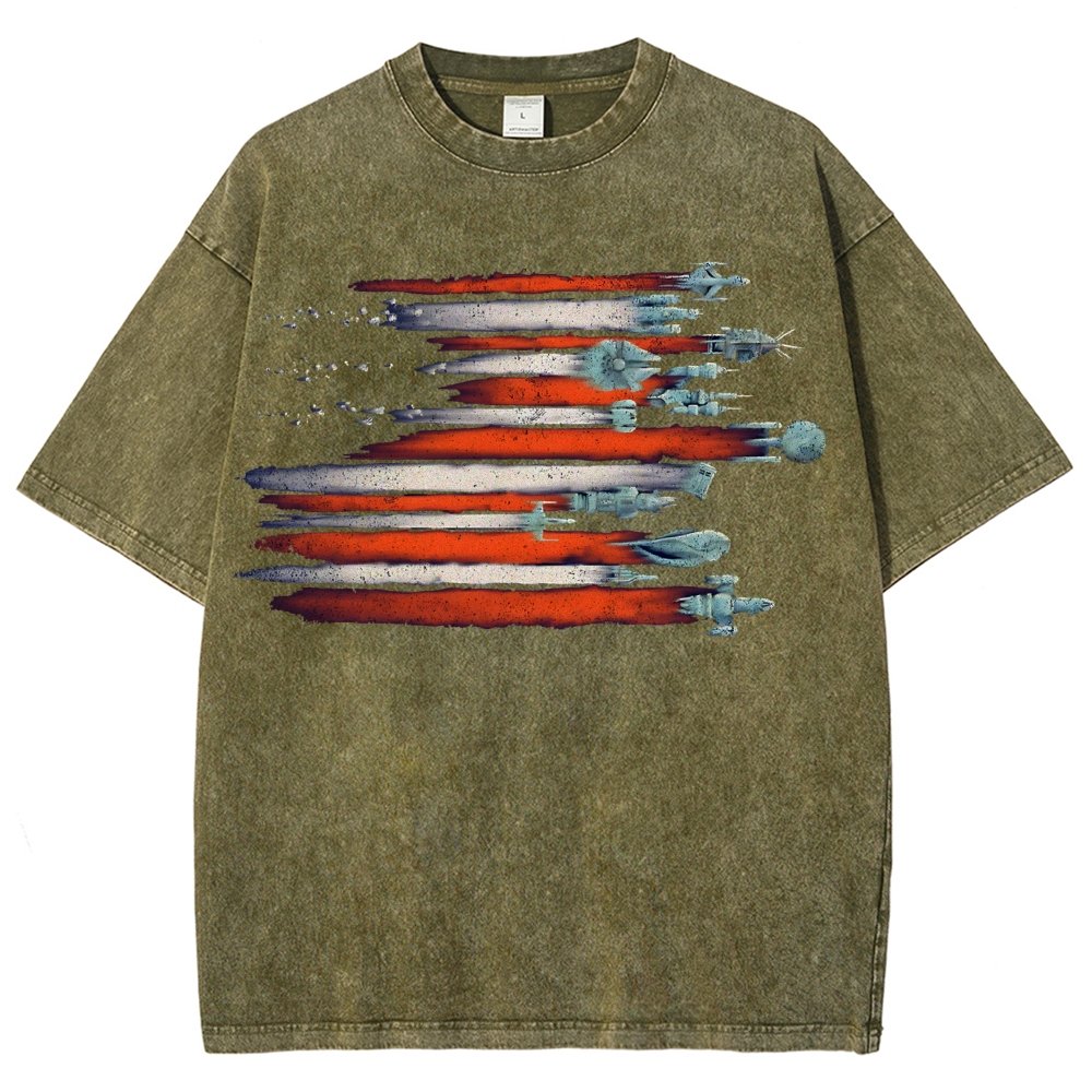 Vintage Sci-Flyers Vintage Distressed T-shirt