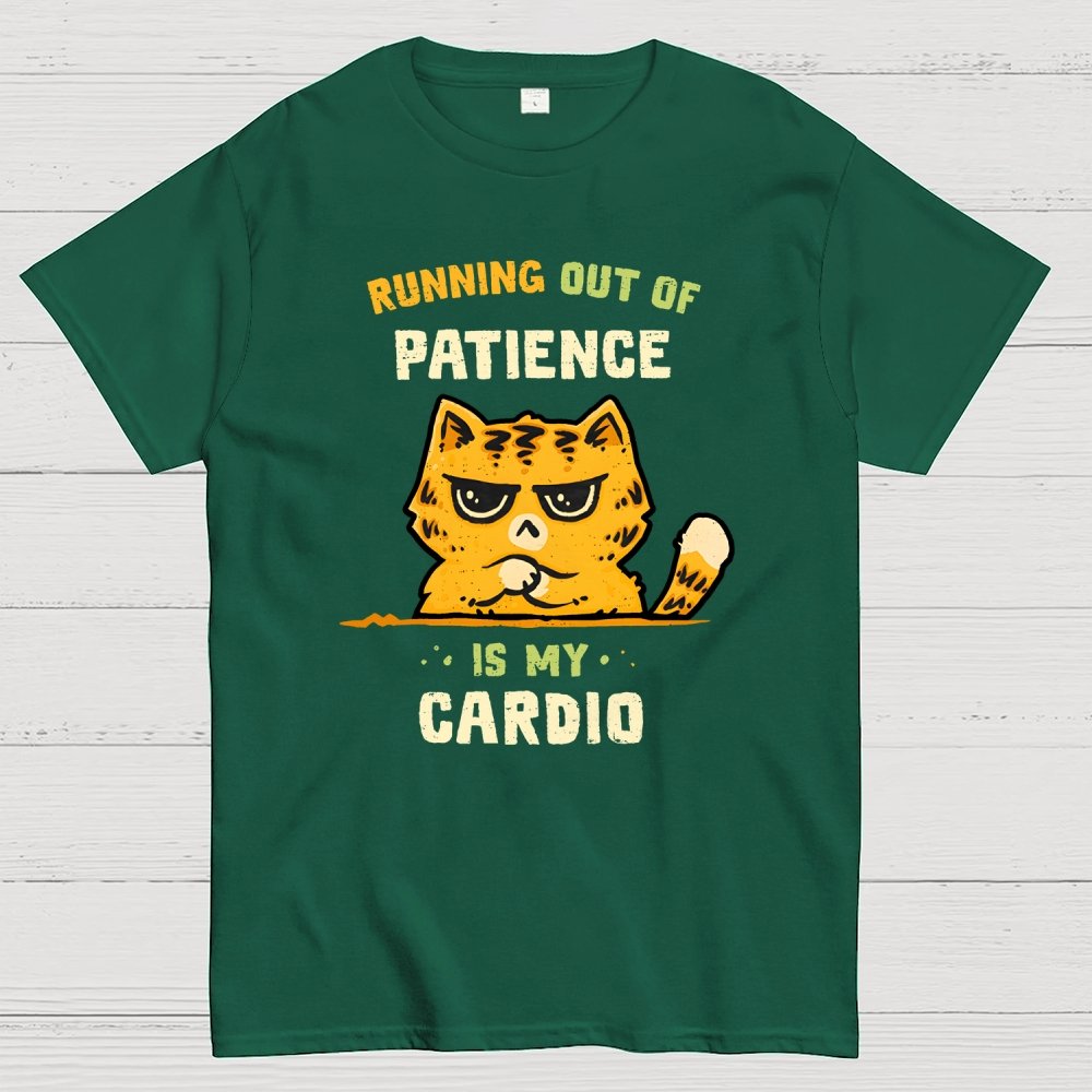 Running Out Of Patience Geek T-Shirt