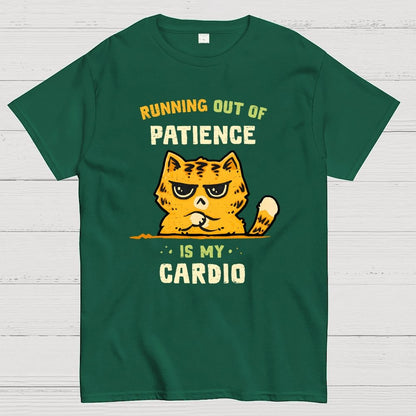 Running Out Of Patience Geek T-Shirt