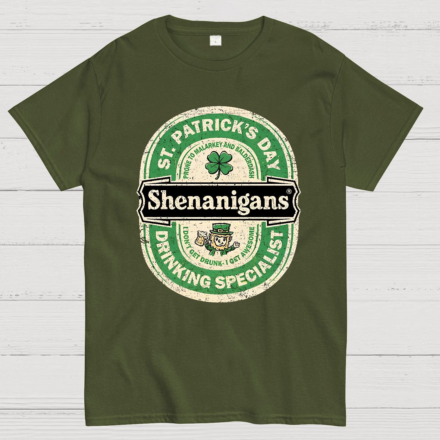 Prone To Malarkey Geek T-Shirt
