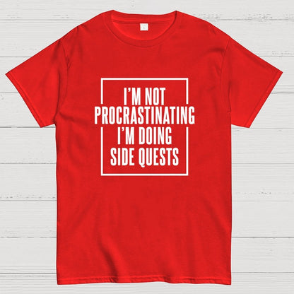 I'm Doing Side Quests Humor Gaming Geek T-Shirt
