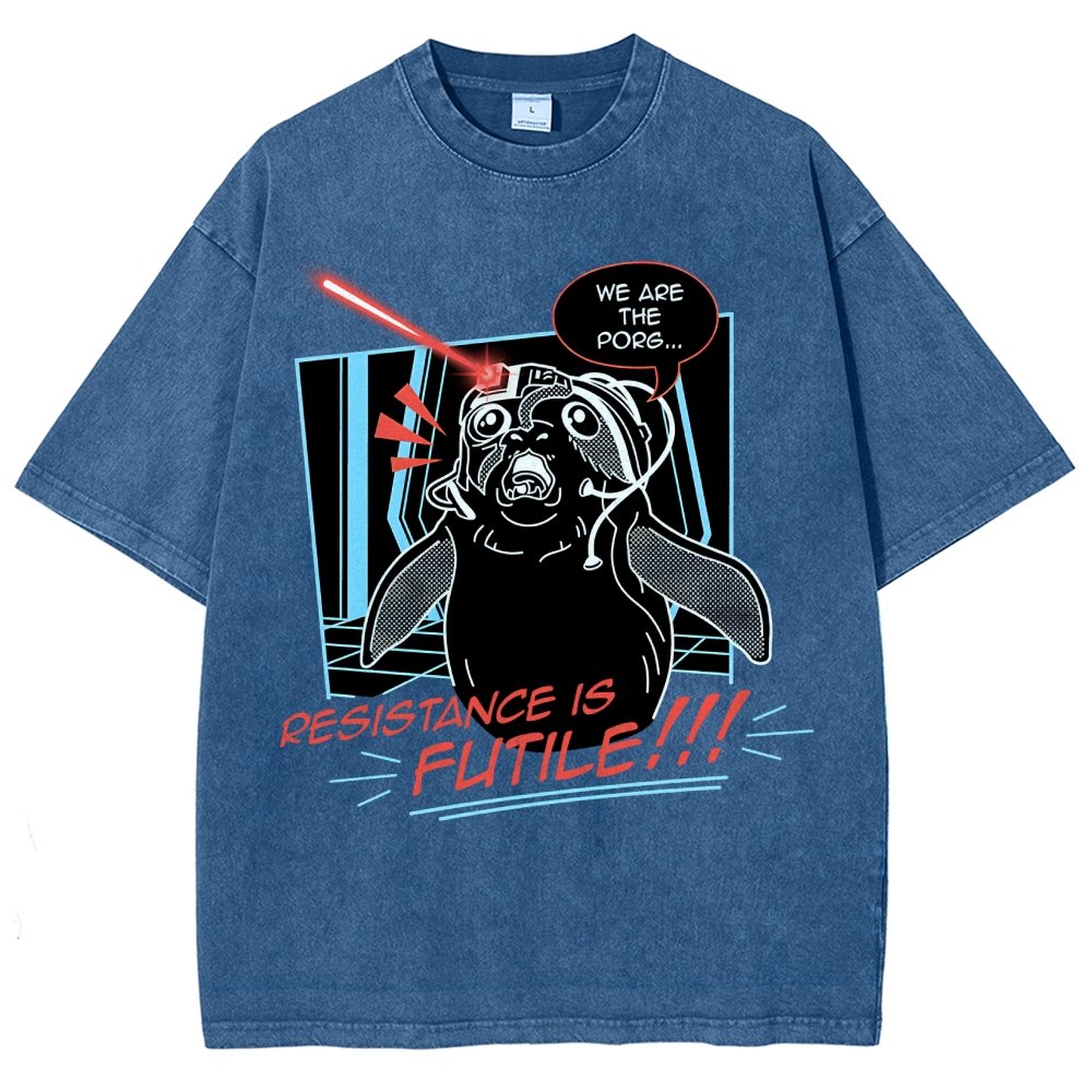 We Are Unstoppable Is Futile   Vintage Distressed T-shirt