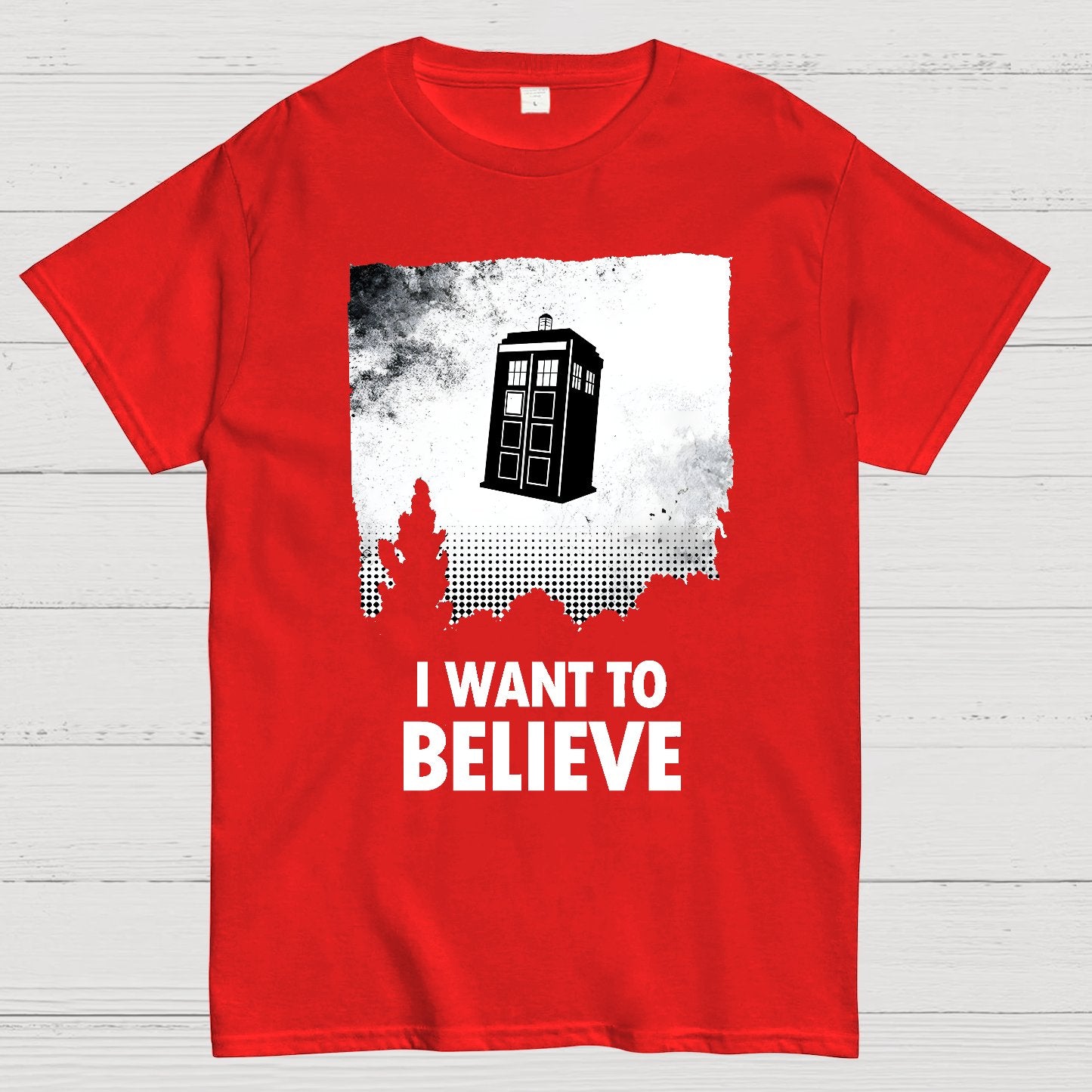 I Want To Believe Geek T-Shirt