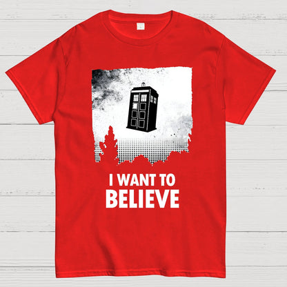 I Want To Believe Geek T-Shirt