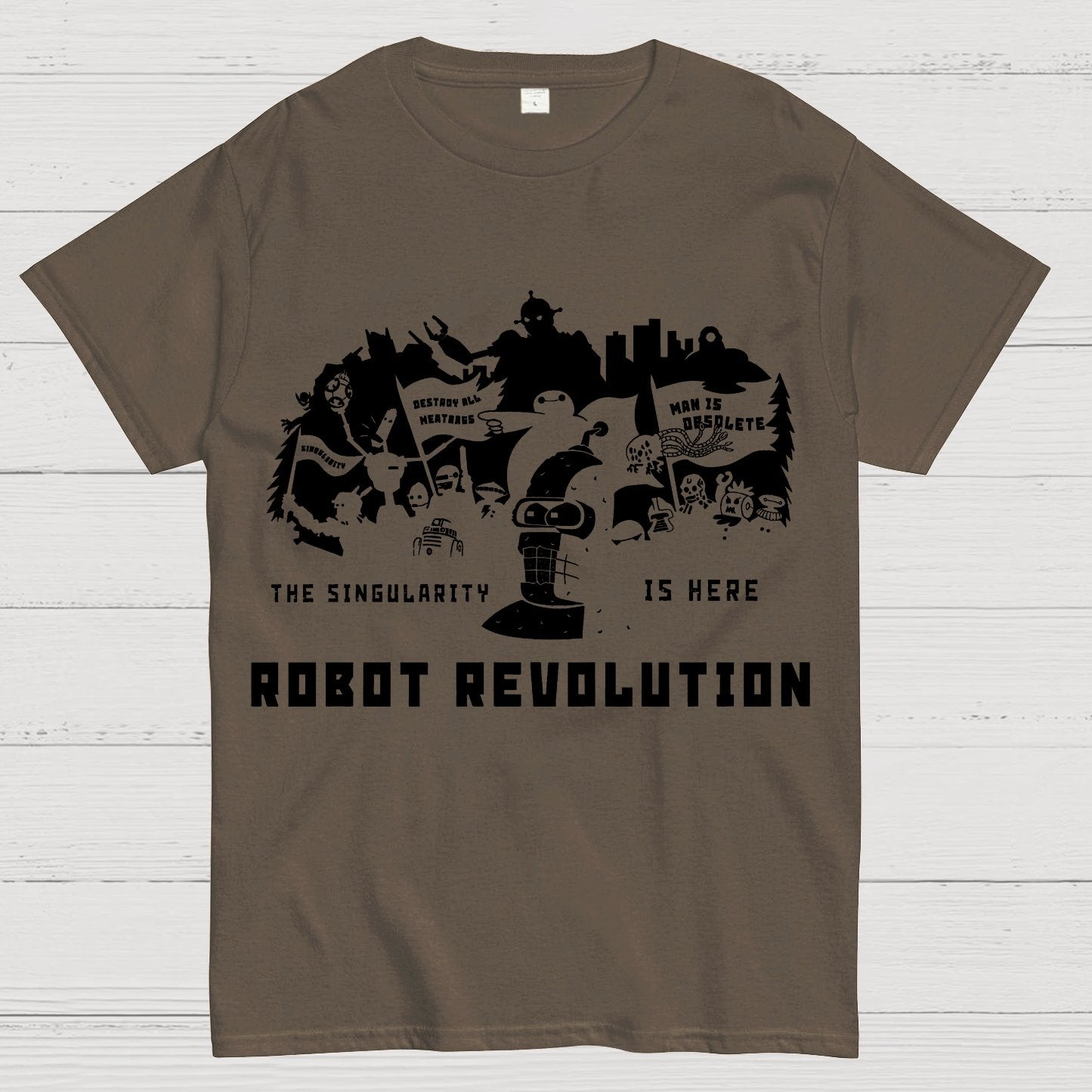 Robot Revolution Geek T-Shirt