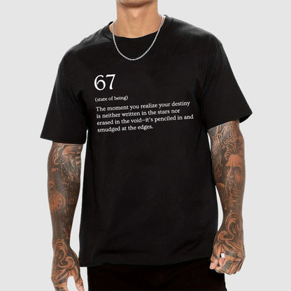 67 Meme Definition Geek T-Shirt