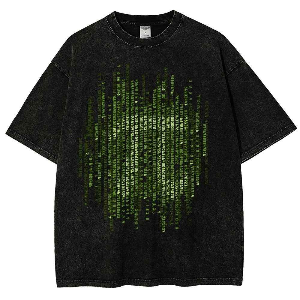 Enter The Pi Vintage Distressed T-shirt