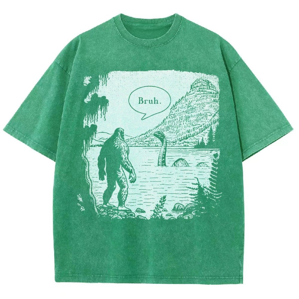 Bruh Vintage Distressed T-shirt