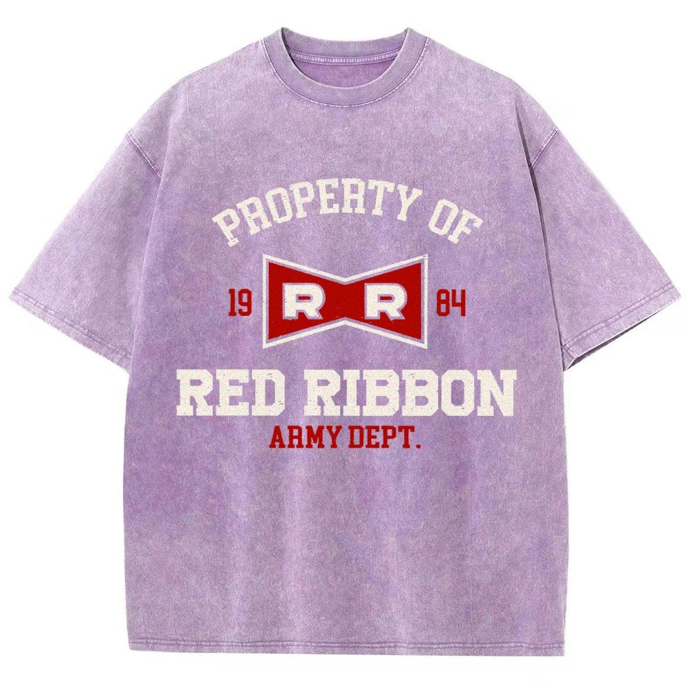 Property of red ribbon Vintage Distressed T-shirt