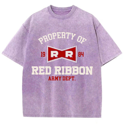Property of red ribbon Vintage Distressed T-shirt