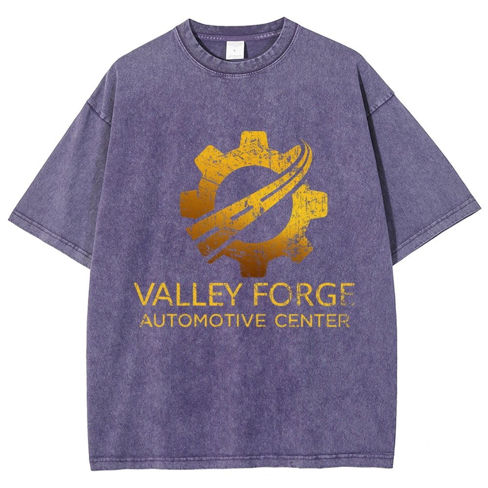 Funny Valley Forge Automotive Vintage Distressed T-shirt