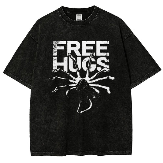 Free Hugs Vintage Distressed T-shirt