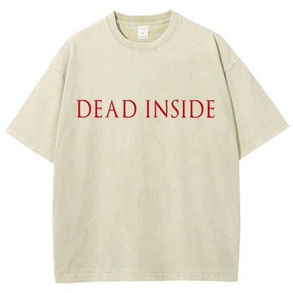 Dead Inside Vintage Distressed T-shirt