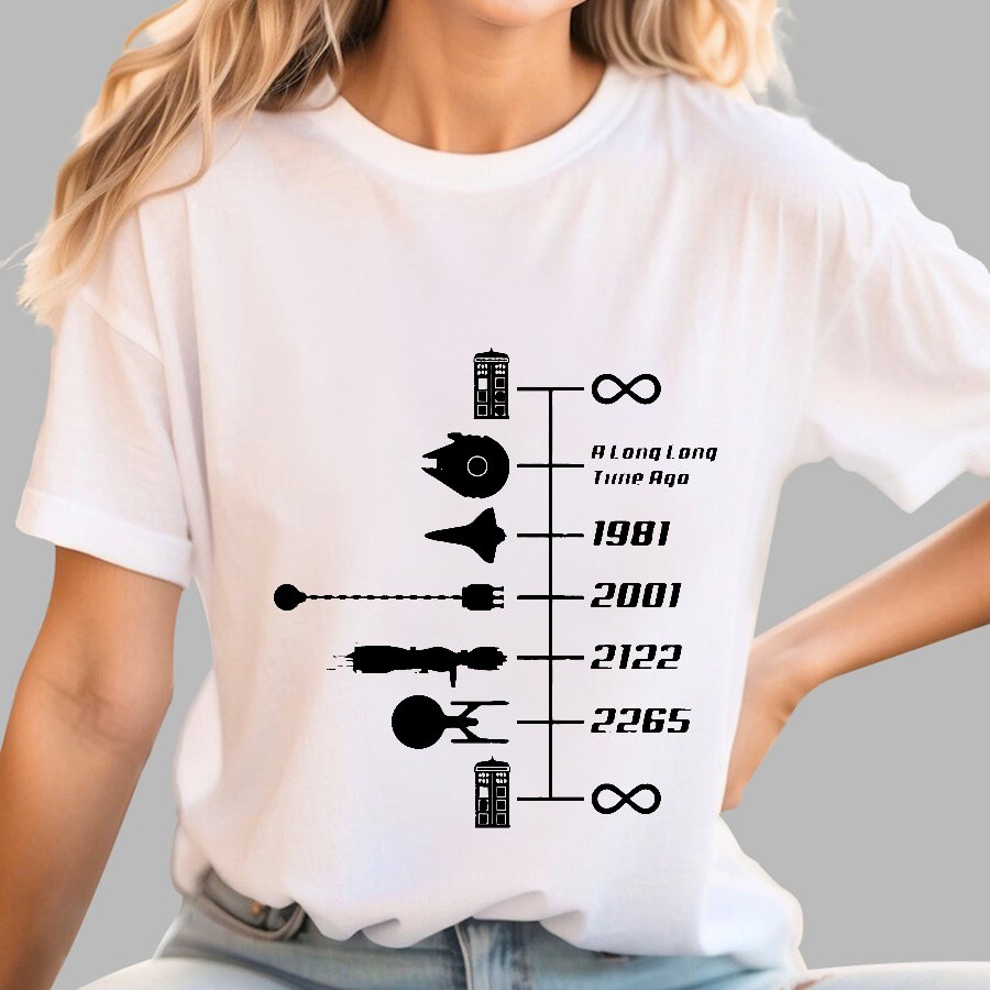Nostalgic Space Travel Geek T-Shirt