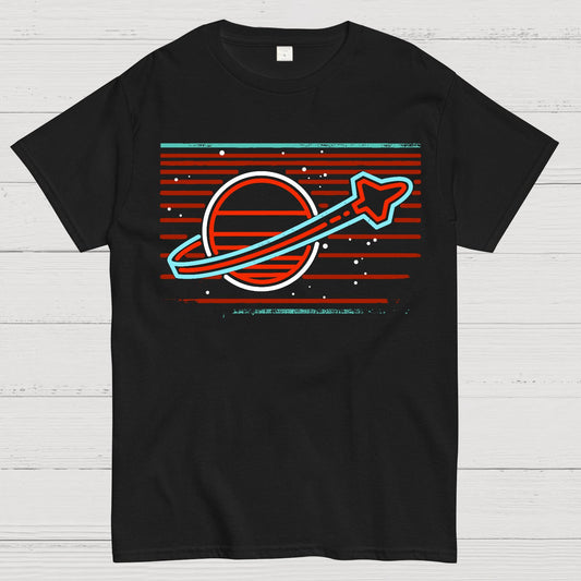 Retro Space Launch Geek T-Shirt