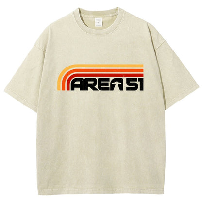 Area 51 Vintage Distressed T-shirt