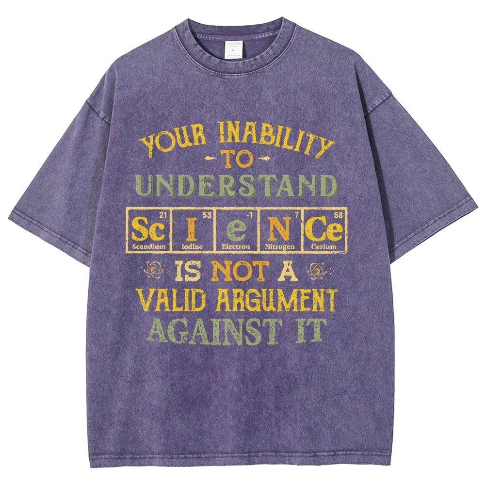 Understanding Science Vintage Distressed T-shirt