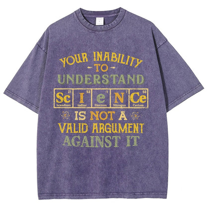 Understanding Science Vintage Distressed T-shirt