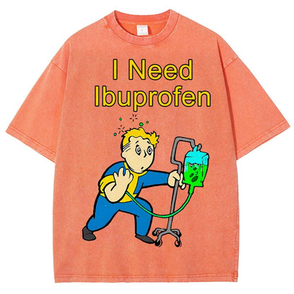 I Need One More Ibuprofen Vintage Distressed T-shirt