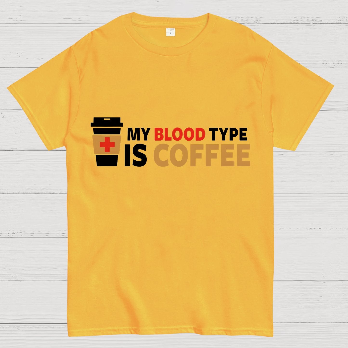 MY BLOOD TYPE Geeky T-Shirt
