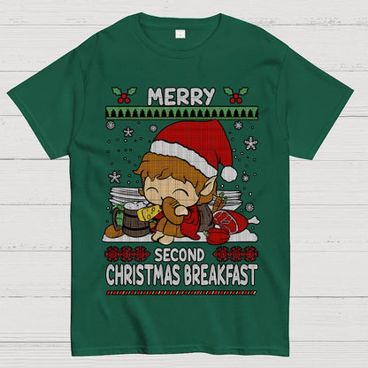 Extra Breakfast Christmas Geek T-Shirt