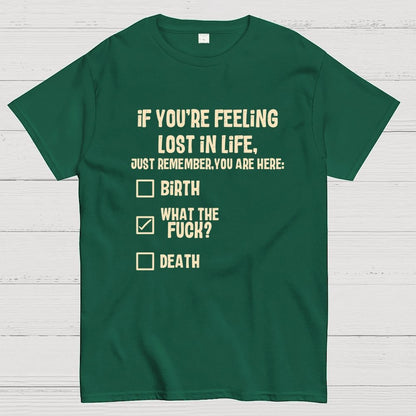 Life Checkpoint ：You Are Here Geek T-Shirt